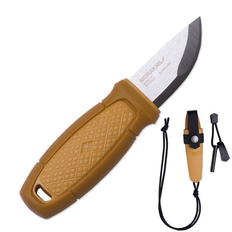 Morakniv Eldris Knife with Firestarter Kit (Yellow)
